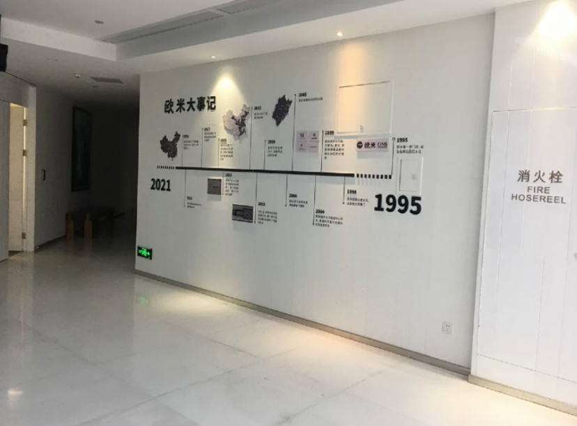 公司大事件文化墻，發(fā)展歷程文化墻，企業(yè)發(fā)展歷程(圖1)